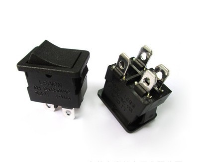 船型开关-东莞开关厂家供应弯脚翘板开关 PCB插板船形开关 电子开关热销-船.
