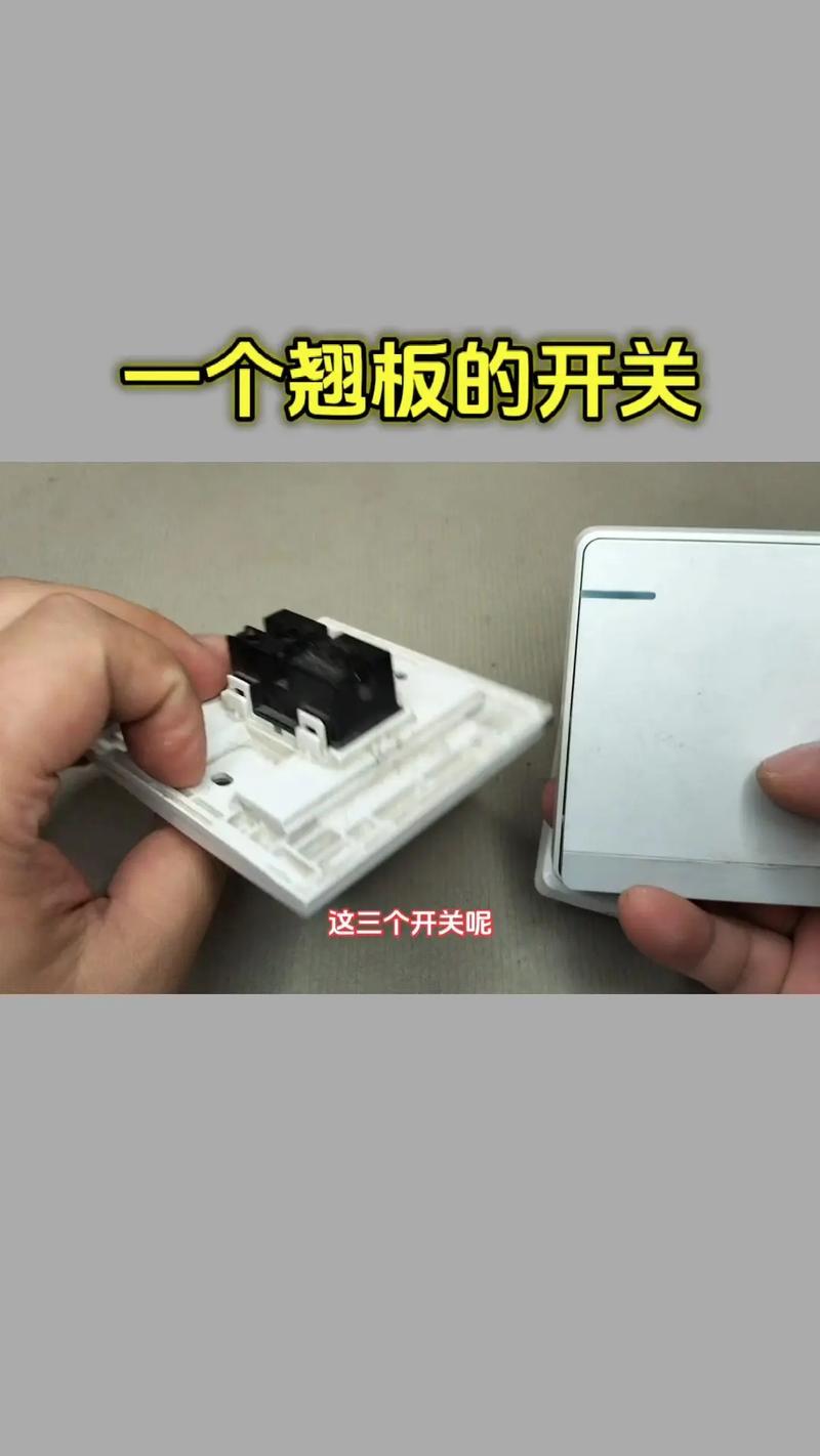 .你们知道单翘板的开关有三
