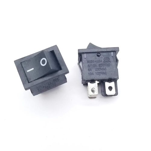 kcd1-104 4脚开关2档翘板液晶电视机船型开关6a 250vac 10a125vac