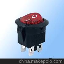【供应具有多种额定值等级的翘板开关 RL3-4(R)-21/N-G-2-RE/BK-P8】价格,厂家,图片,电工开关,深圳市宏博轩科技-